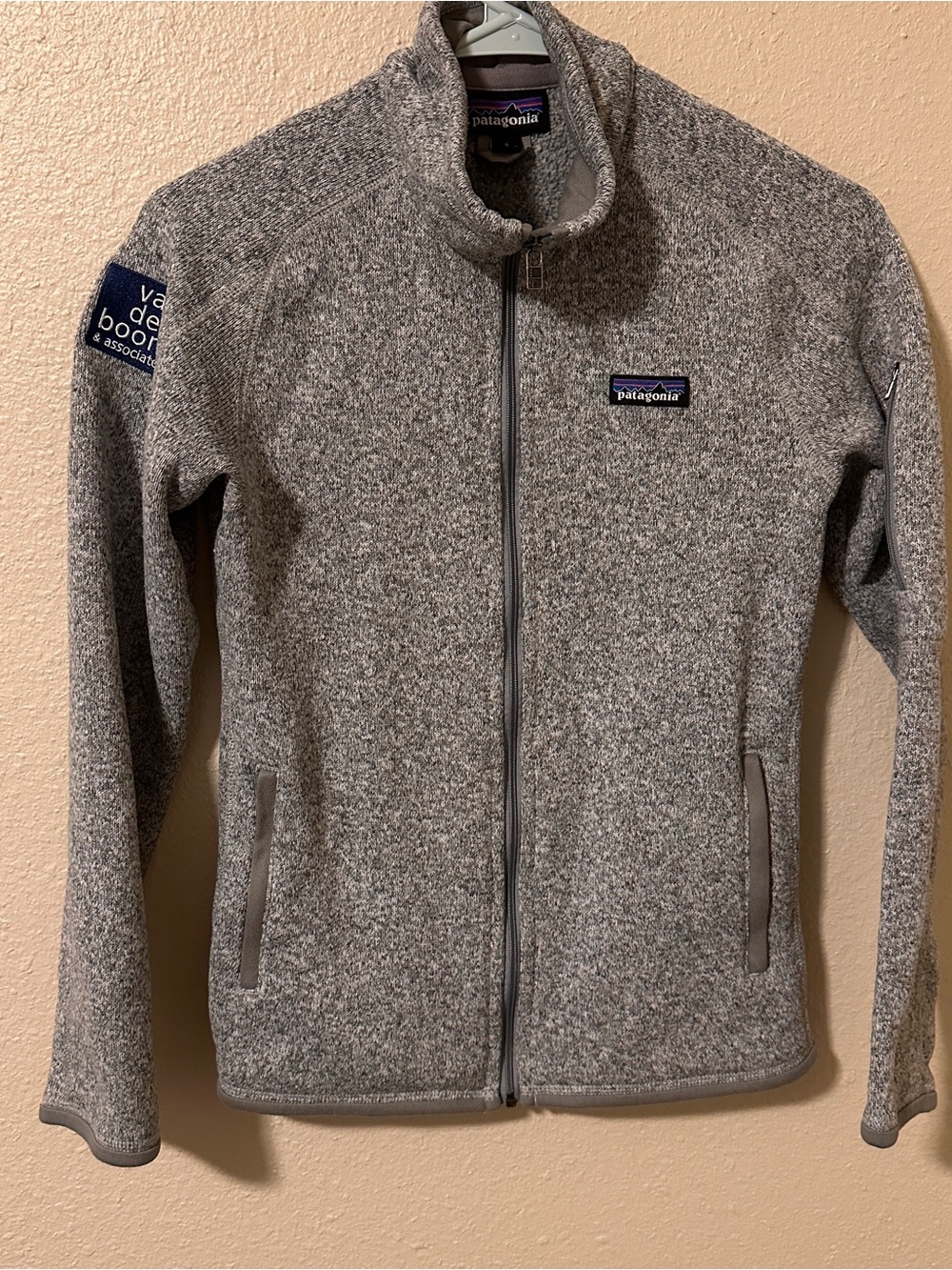 Patagonia Better Sweater Jacket Gray Women’s S Full Zip Pockets